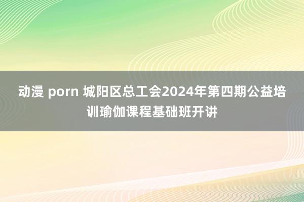 动漫 porn 城阳区总工会2024年第四期公益培训瑜伽课程