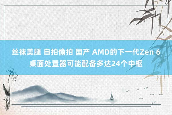 丝袜美腿 自拍偷拍 国产 AMD的下一代Zen 6桌面处置器